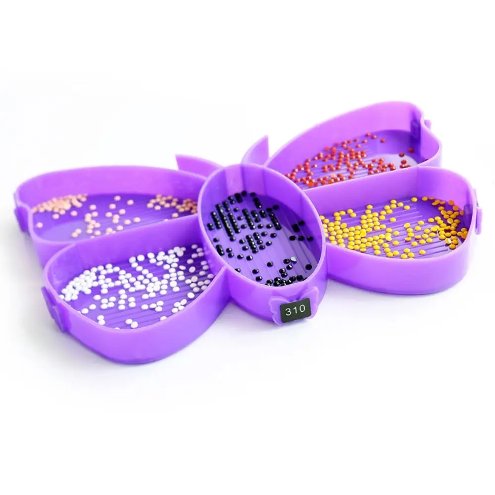Butterfly Grid Drill Diamond Art Tray