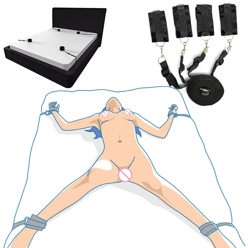 Bdsm Bondage Restraints Handcuffs Wrists & Ankle Cuffs 1