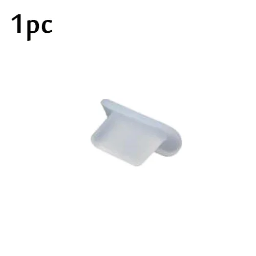 Silicone Dust Plug for Smartphone Charging Ports - Dustproof Cover Cap (1-10 Pieces)