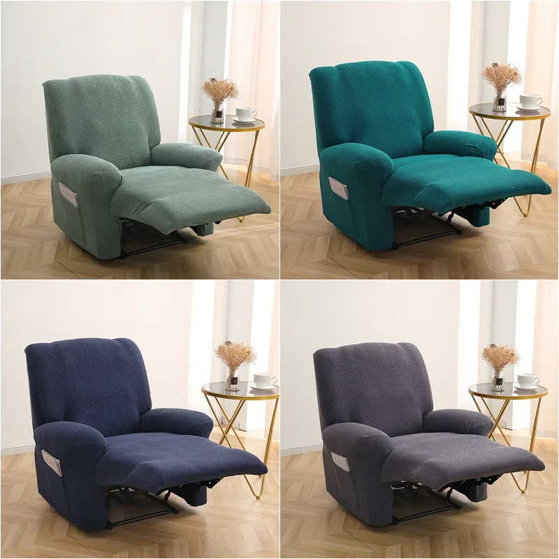 Funda de forro Polar para sillón reclinable, cubierta elástica para