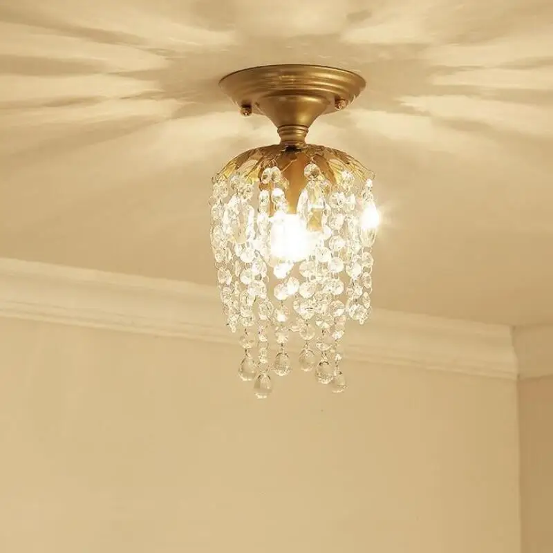 Fashion simple crystal chandeliers E27 bulb led lamps Living room dining room Golden Chandelier led lustre Chandelier lightsing led chandelier ceiling chandelier led pendant light
