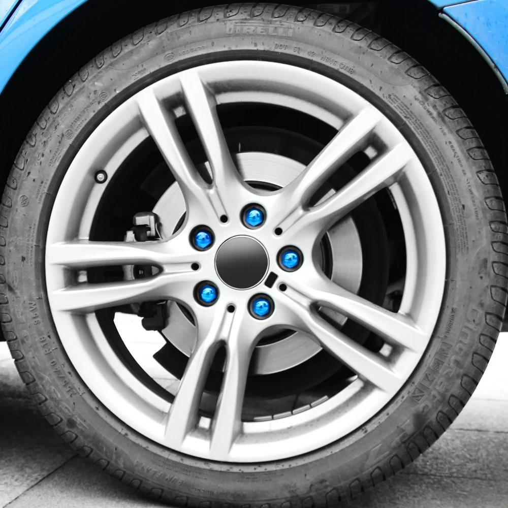 17mm Car Wheel Nut Caps Protection Covers Caps Accessories For bmw e46 e39 e90 e60 e30 f10 f11 f20 f30 g20 g30 x1 x3 x5 z4 wheel nut caps wheel nut covers bolt nut covers