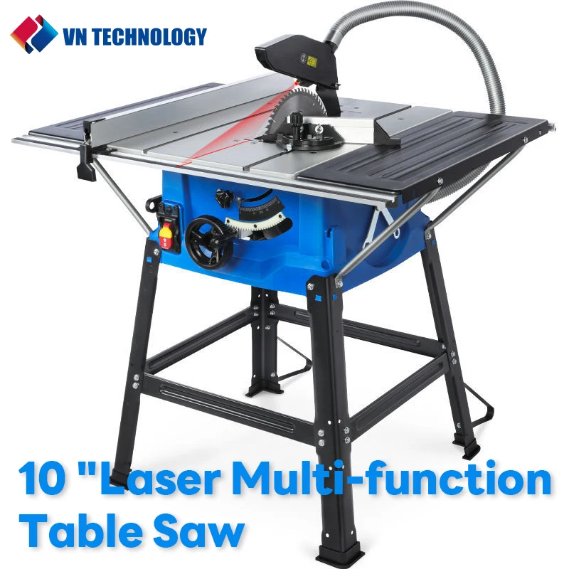 10 Inch High Speed Table Saw Laser Location Cutting Slitting Saw Bevel