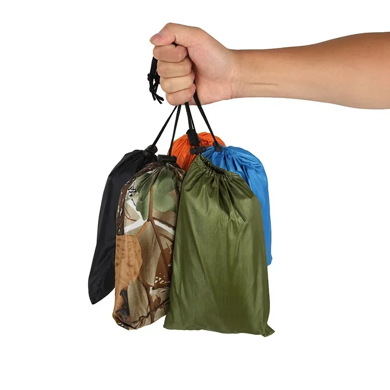 Three-in-one Raincoat Hiking Windproof and Rainproof Riding Poncho Multifunctional Cloth Delivery Storage Bag motorcycle raincoat rain poncho raincoat suit bike raincoat