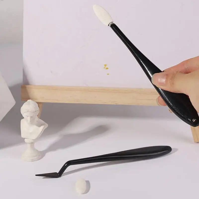 Paper Art Blenders Sketch Sponge Wiper Heads Ergonomic Multipurpose Sketch Trimmer Erase Charcoal Painting Brush For Outdoor