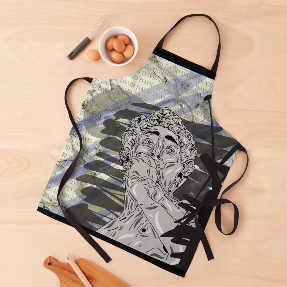 

The illustrated David Apron household items