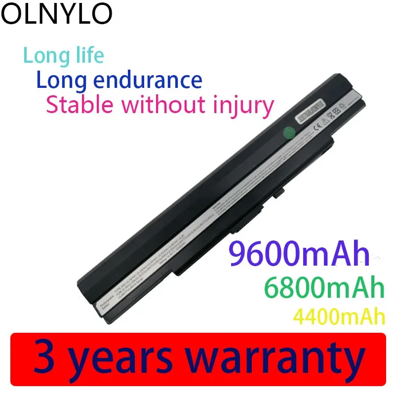 

Laptop Battery For Asus A41-UL50 A42-UL50 UL30 UL30A UL80A UL50 UL50A UL80V UL80 UL30A-X2 UL30A-A1 UL80VS UL50Vg U35JC