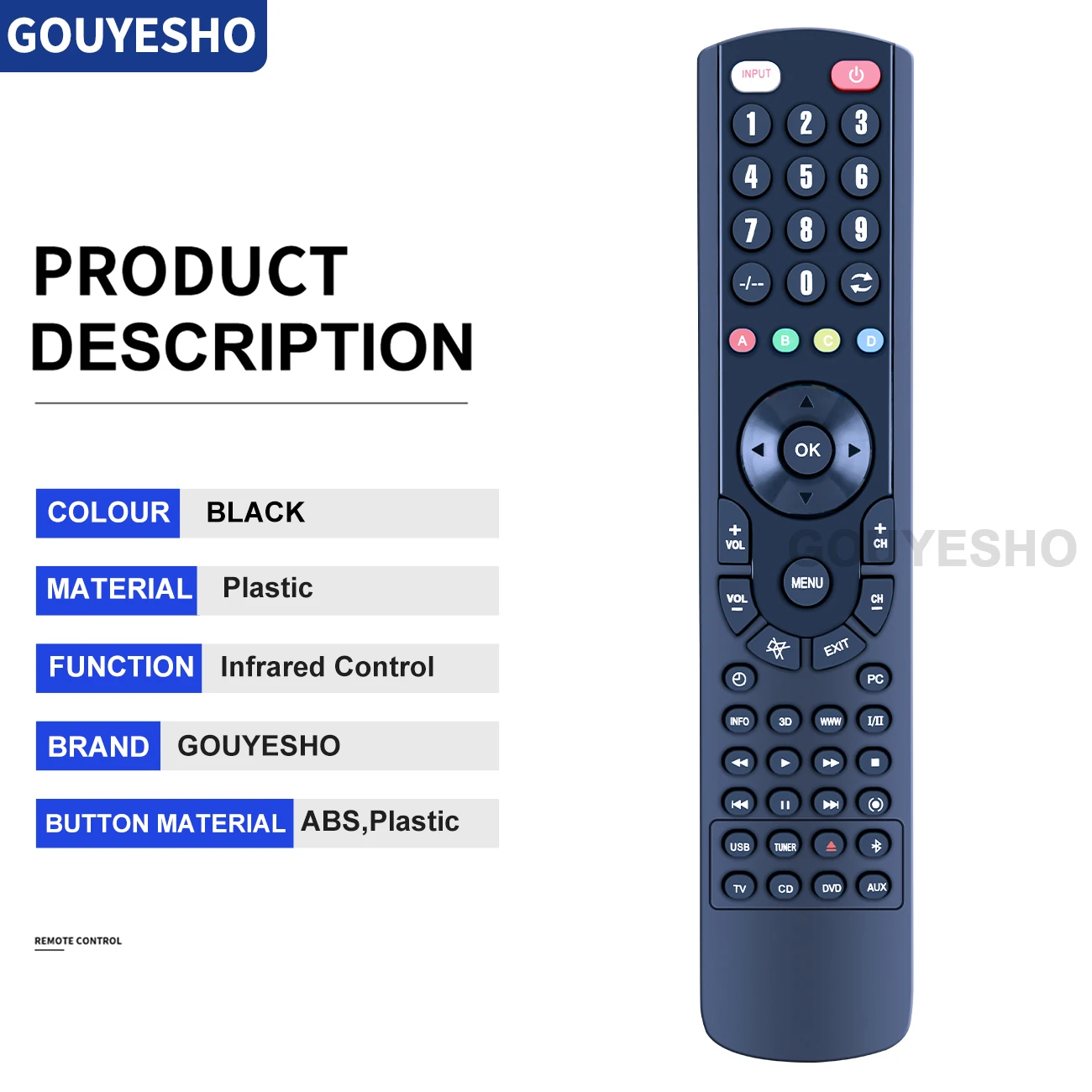 New RC-829 Replace Remote Control For Denon Audio Video AV