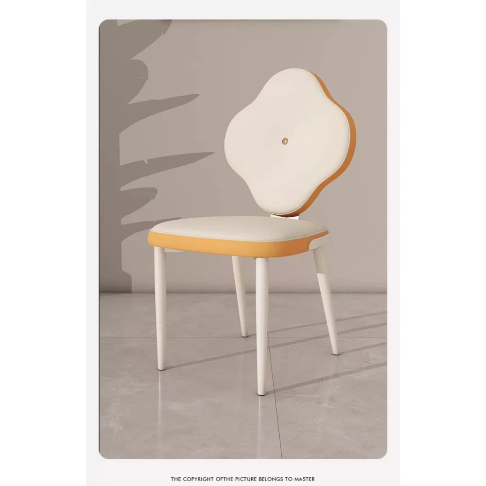 

Simple Modern Living Room Home Dining Table Backrest Dressing Dining Chair