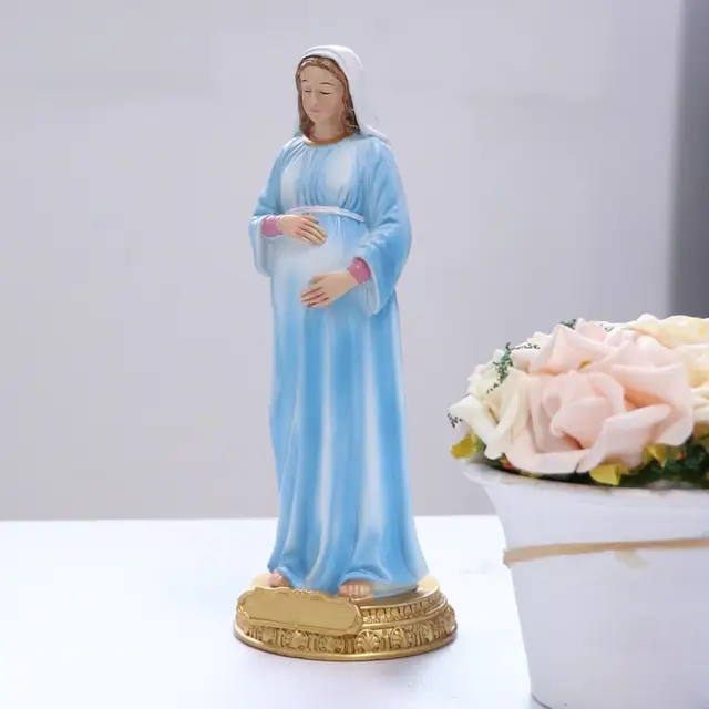 Schwangere Jungfrau Maria Statue Dekoration Unsere Liebe Frau