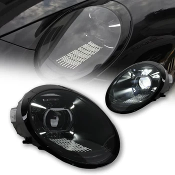 Car Lights For Porsche 911 Headlight 997 Headlamps 2005-2012 997.1 997.2 LED PDLS Matrix Front Lamps DRL Auto Parts