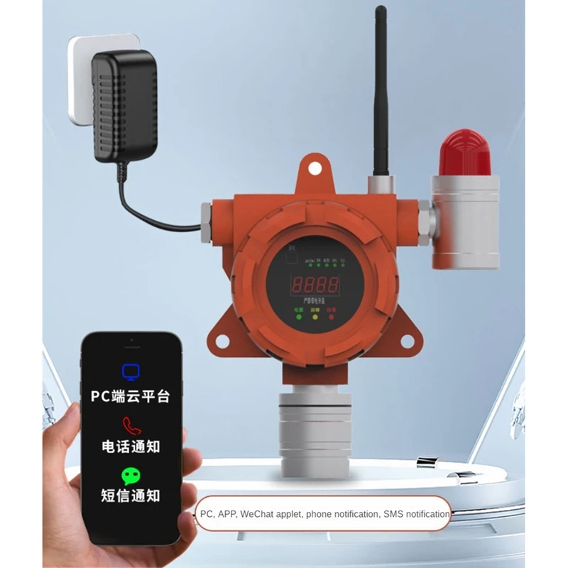 B17C SNDWAY Explosion-Proof Combustible Gas Detector Can Support 4G Network Transmission All-In-One Installation Instruments