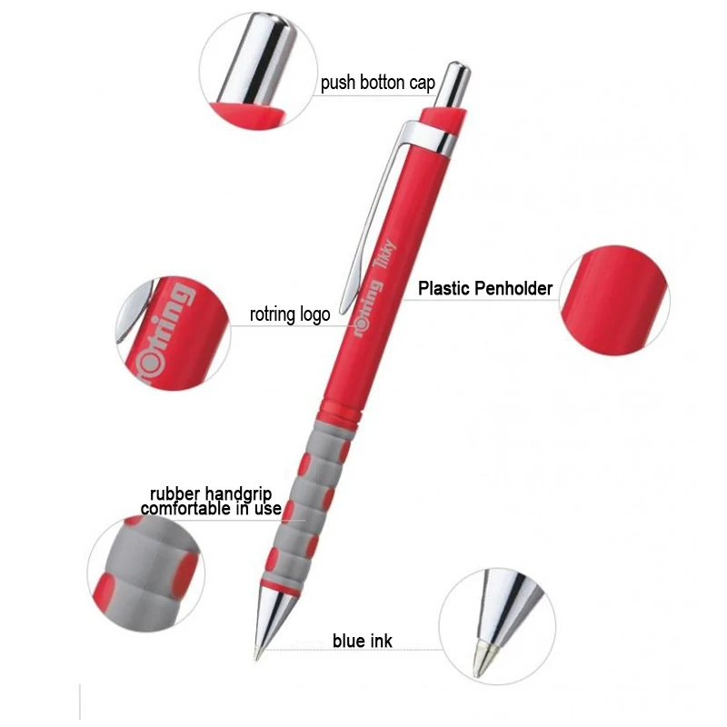 Фото Механический карандаш rOtring Tikky, ударопрочный, с защитой от повреждений №4