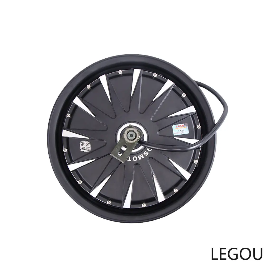 

BLDC Hub Motor 12inch 3000W 72V Brushless DC Electric Scooter Motor with Disc Brake