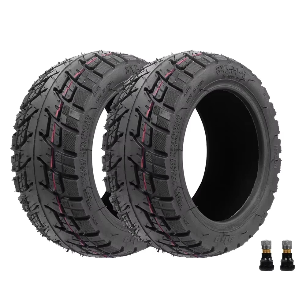 8 Zoll 8x3.00-5 Off-Road Tubeless Reifen für Kaabo Mantis 8 Gummireifen Ersatz Elektroroller Vakuumreifen Zubehör