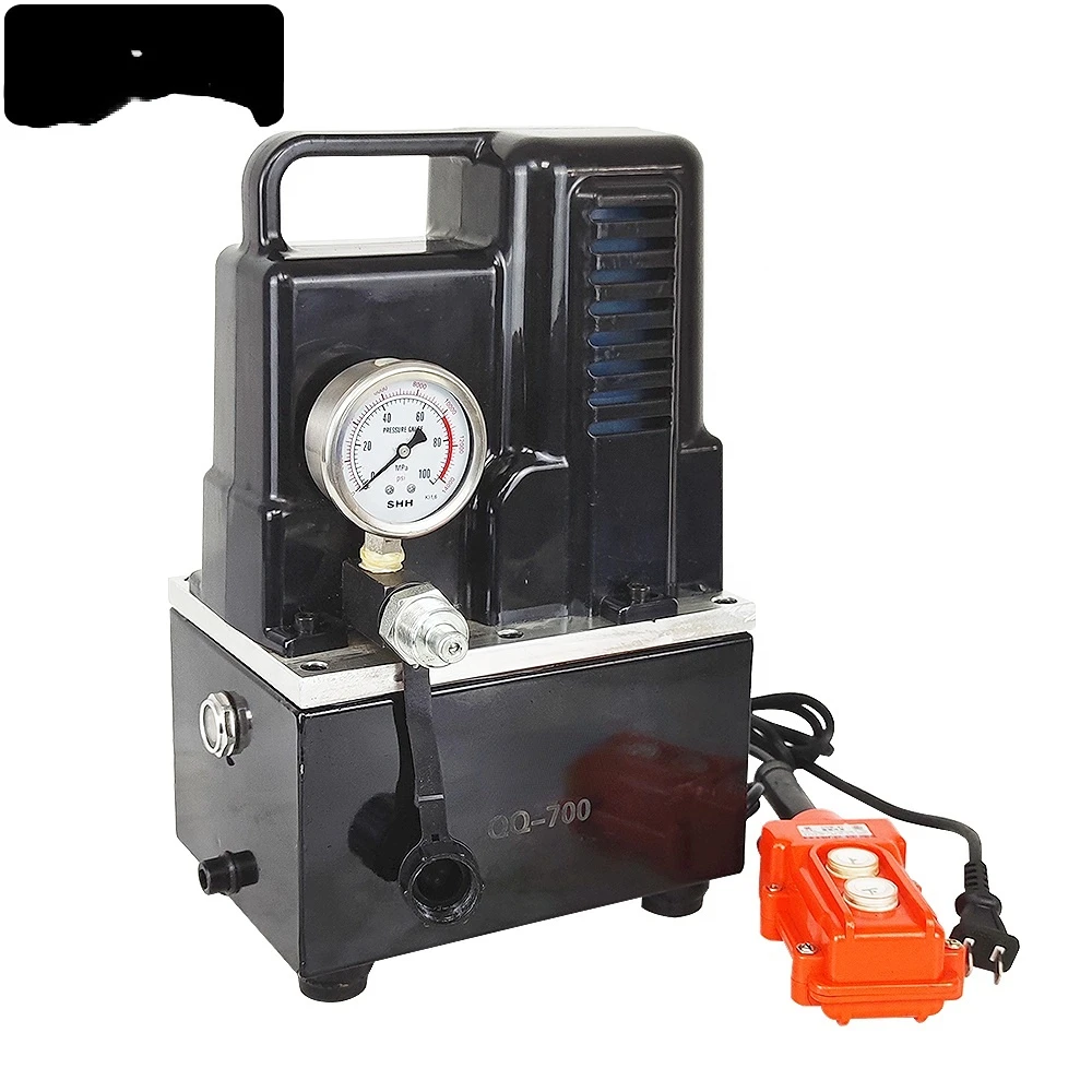 

QQ-700 Portable single action hydraulic Pump Dc 220v Electric power pack