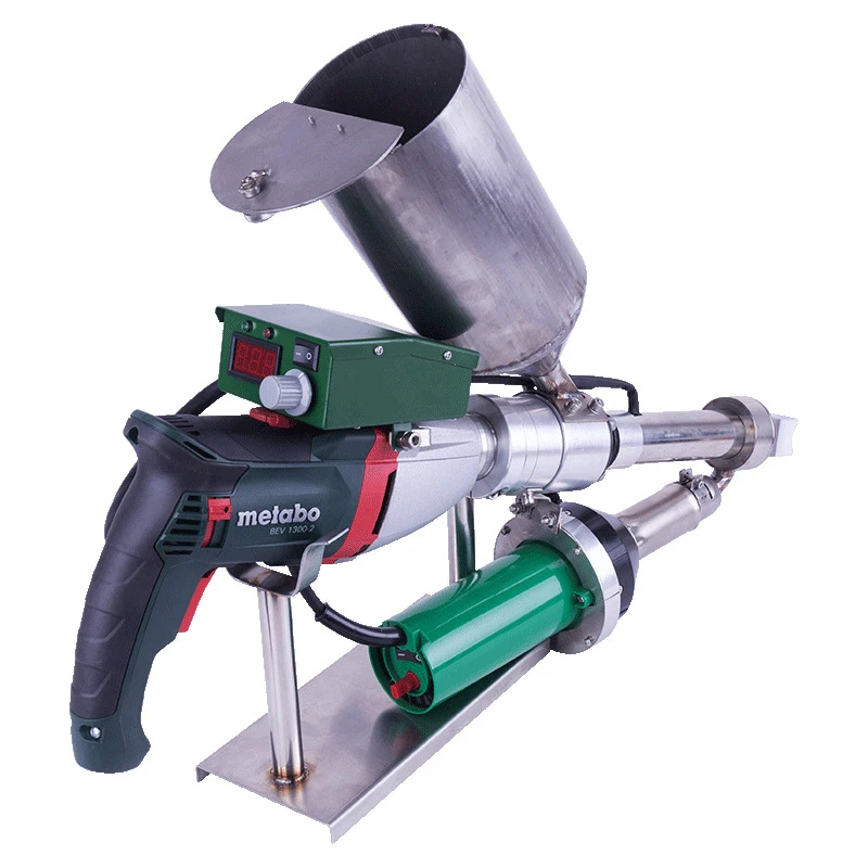 Plastic pellet extruder gun hopper welding gun granules extrusion welder machine hot air plastic welder LST-620 4