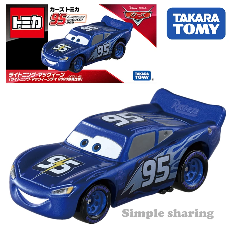 

Такара томика машинки Молния Маккуин (Молния Маккуин день 2023) металлическая литая модель автомобиля игрушки для детей коллекционные