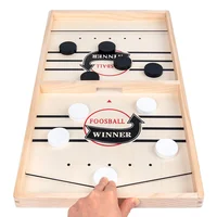 Table Hockey Game Catapult Chess Fast Sling Puck Board Game Toys Foosball Winner Games For ChildrenParent-child Interactive Toy 1