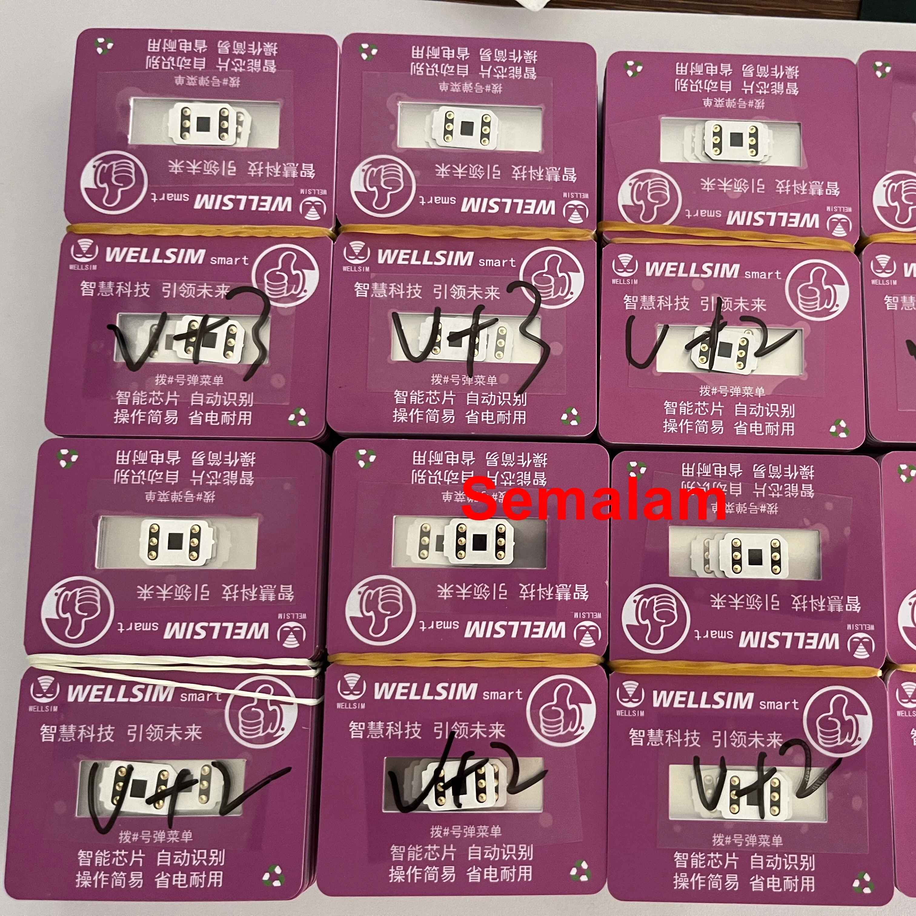 2025 Newest Wellsim Smart V+3 Version Support For iPhone 13-16 Pro