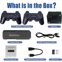 X2 Plus 60000 + игровые 50+ эмуляторов, классическая игровая консоль, 256 ГБ, игровая приставка, беспроводной контроллер 4K HD для PSP/PS1/GBA — изображение 4