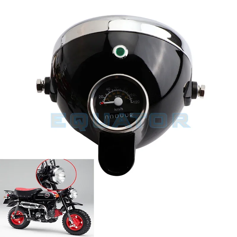 Staffa Di Montaggio Faro Argento Per Honda Z50 Monkey Bike – Set Di Ricambio Facile Da Installare