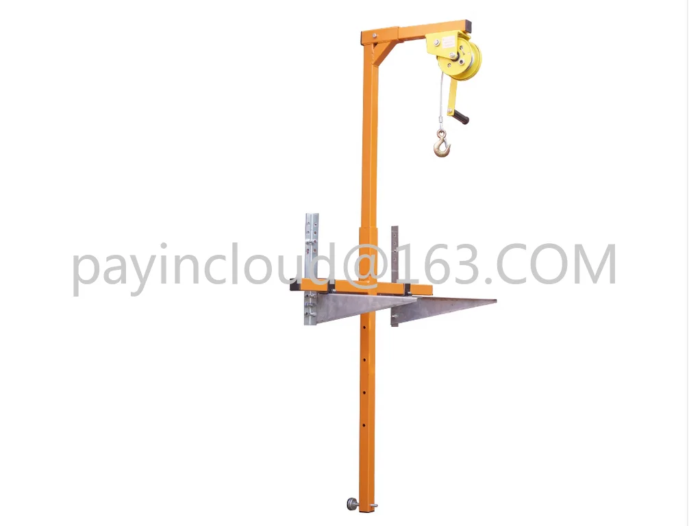 

Air Conditioning 10/15/20m Lifting Tool Self-Locking Folding Crane Manual Winch Assembly Tool Installation Stainless Steel