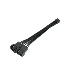 Enhanced PWM Fan Adapter Cable for PC Graphics Card - 10cm (2x)