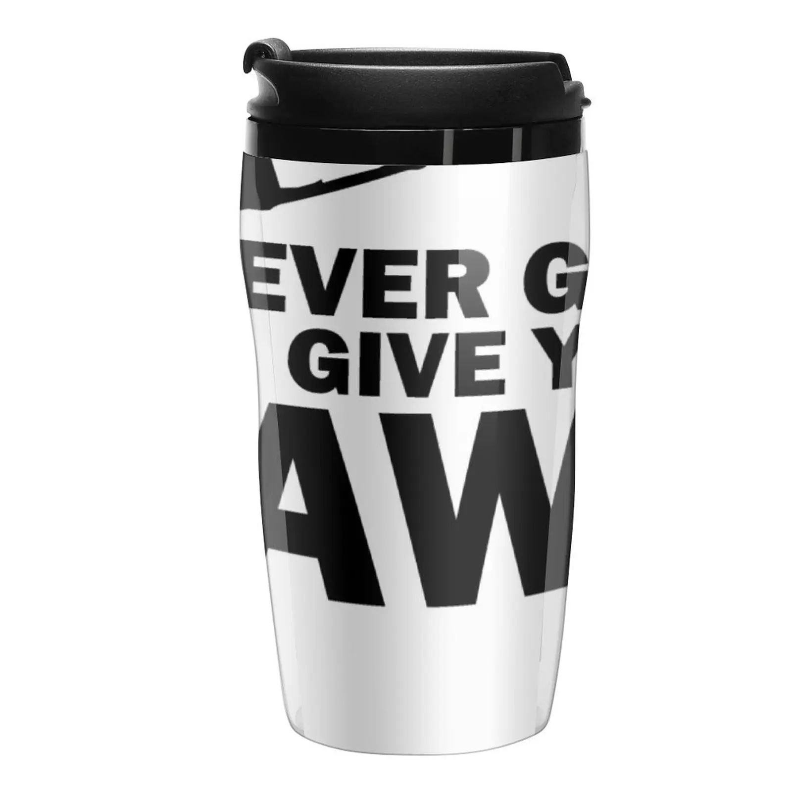 

New Never Gonna Give you AWP Travel Coffee Mug Glasses For Coffee Mate Cup Espresso Mug