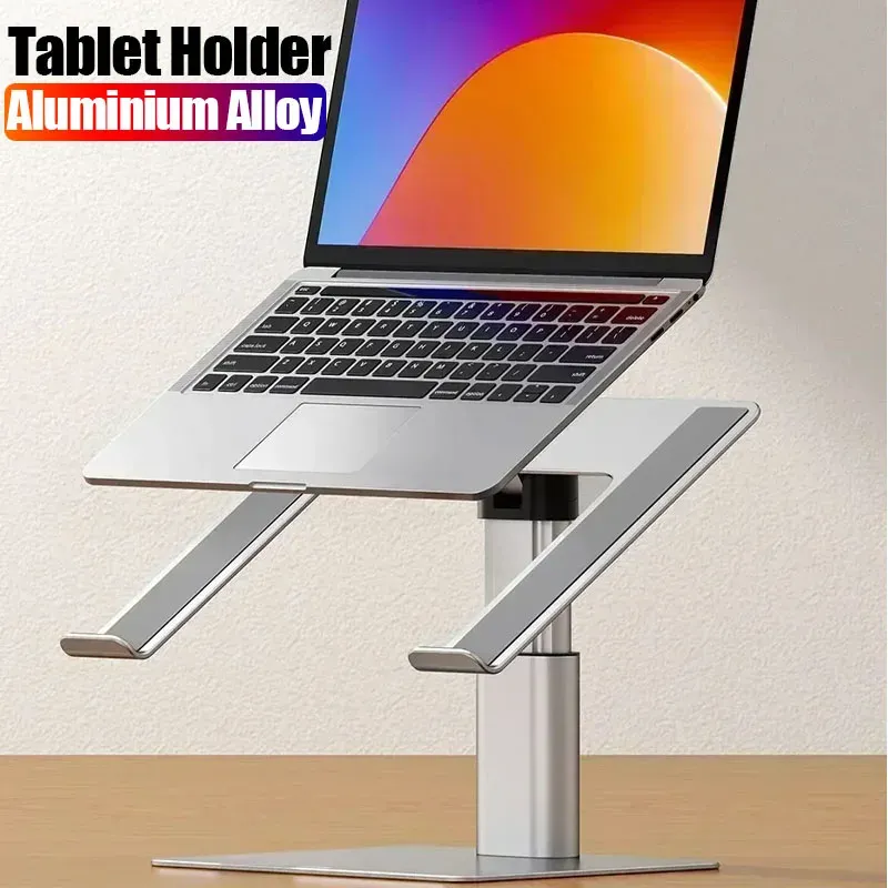 Aluminium Alloy Retractable Tablet Holder Lazy Bracket For Macbook Air Pro Notebook Foldable Tablets Laptop Stand 11-17.3 inch