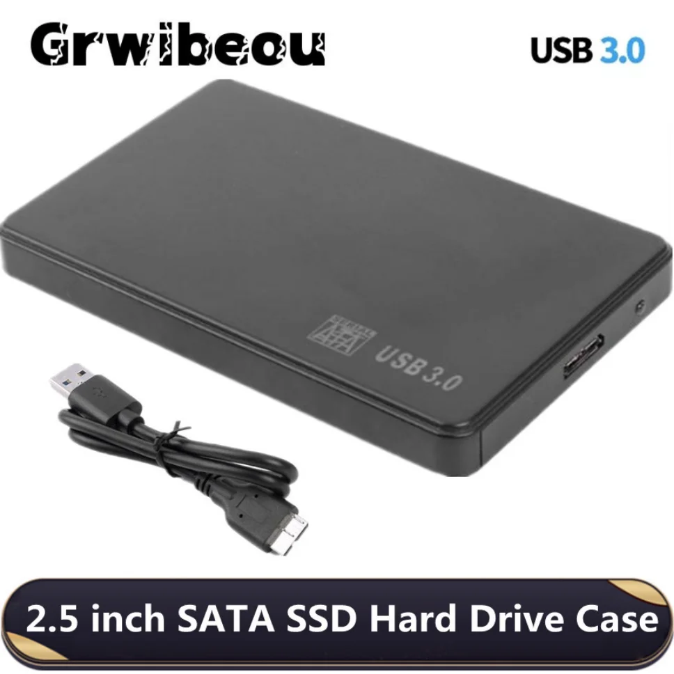 

USB 3.0 HDD Case 2.5 inch HDD SSD Case SATA to USB 3.0 Mobile Hard Drive Cases For SSD HDD External Hard Disk Drive HDD Box