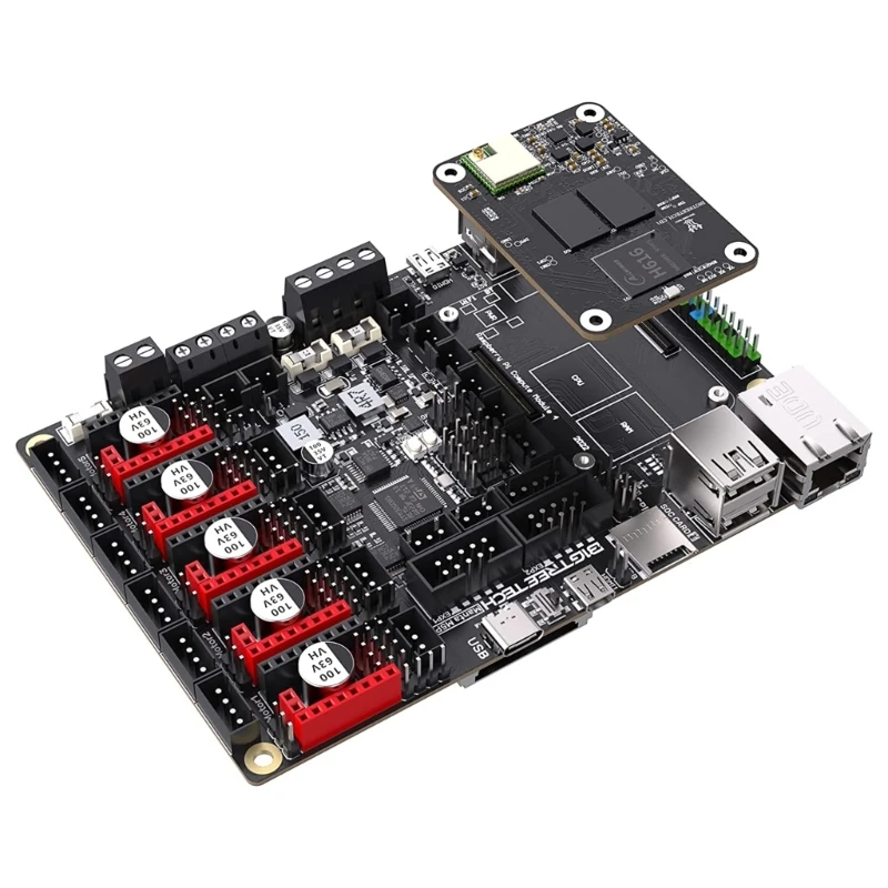 

BIGTREETECH Manta M5P+CB1 Control Board 64Bit, Upgrade Silent Board for Ender3