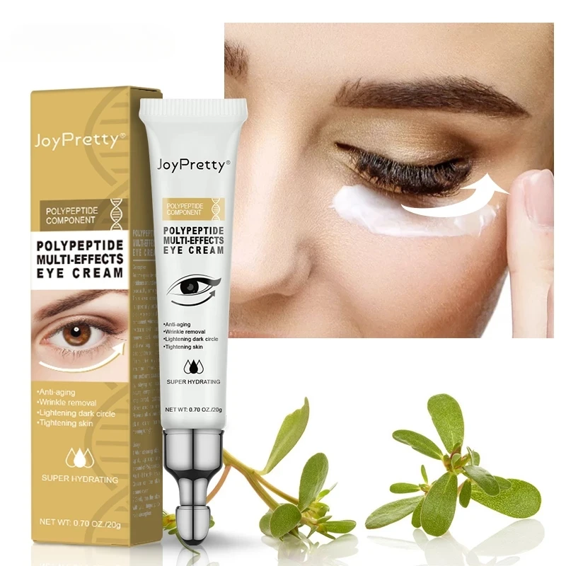 Peptide Eye Cream Wrinkle Removal Eye Bags Puffiness  Anti Aging Fade Fine Lines Dark Circles Remove Under Eye Skin Care Cream anti aging eye cream remove eye bags anti puffiness wrinkle removal fade fine lines dark circles firming improve dull eyes cream