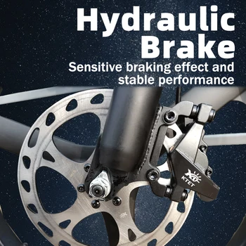 DEEPOWER 2000W Adults Electric Bike Bicycle 48V 25AH 20 Inch Fat Tire Folding Electric E Bikes 4