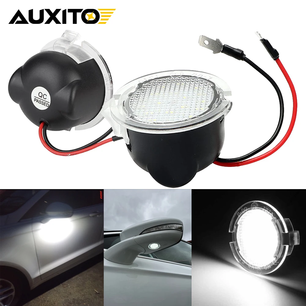1 paio di luci per specchietto retrovisore auto, specchietto