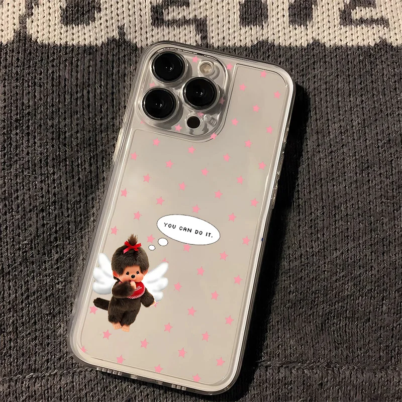 Cartoon M-Monchhichis Clear Phone Case Cover