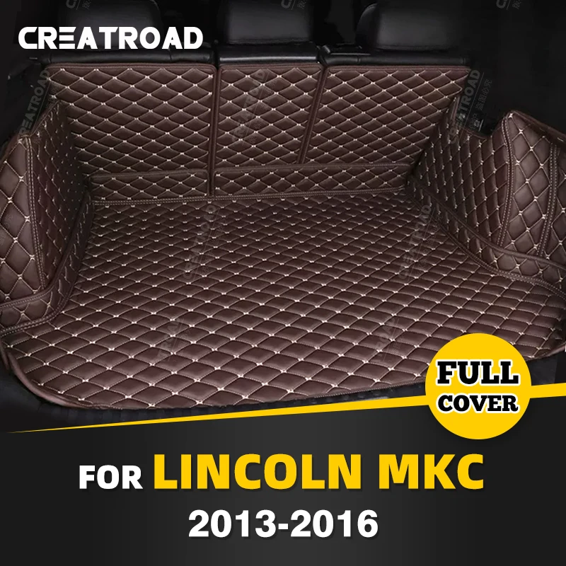 

Автомобильный коврик для багажника с полным покрытием для Lincoln MKC 2013-2016 15 14, защитная накладка для багажника автомобиля, аксессуары для защиты интерьера