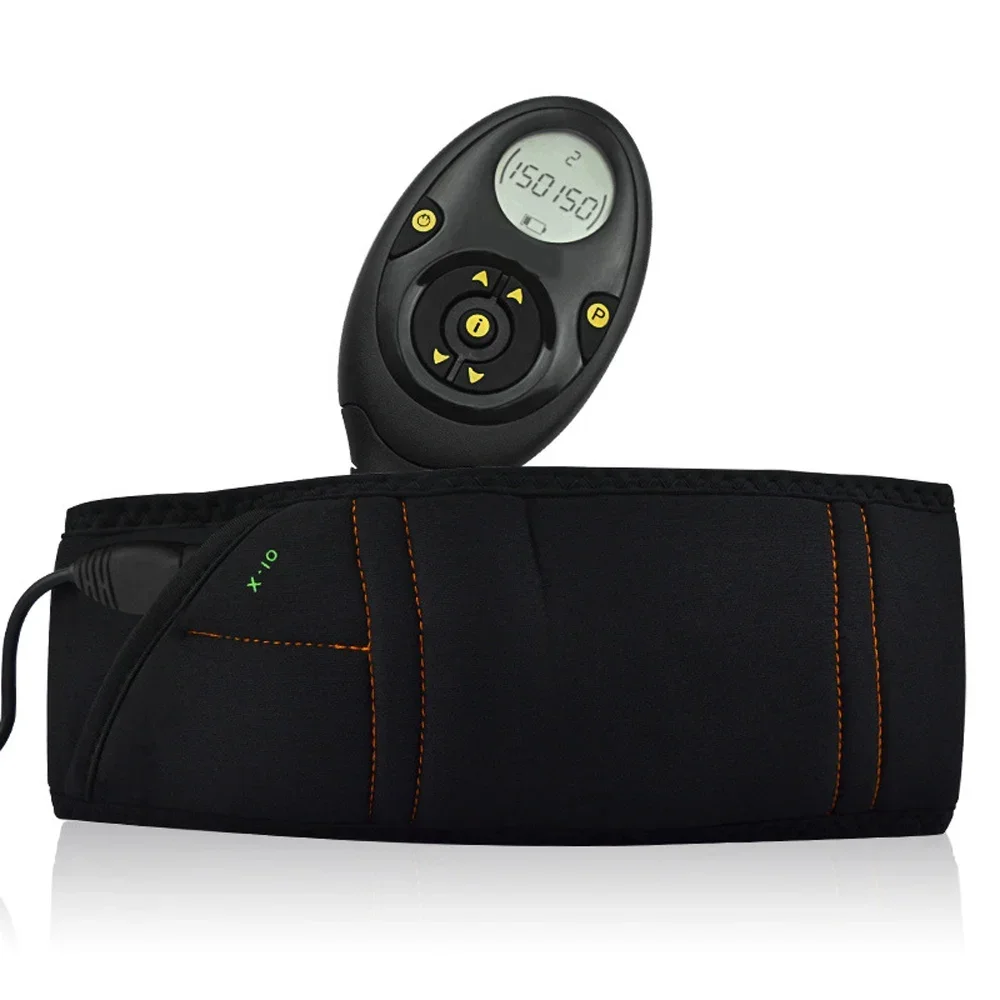EMS Waist Belt, Abdominal Muscles Slimming Waist Fitness Equipment, Reducing Belly Fat Swinging Waist Belt Shaking Machine