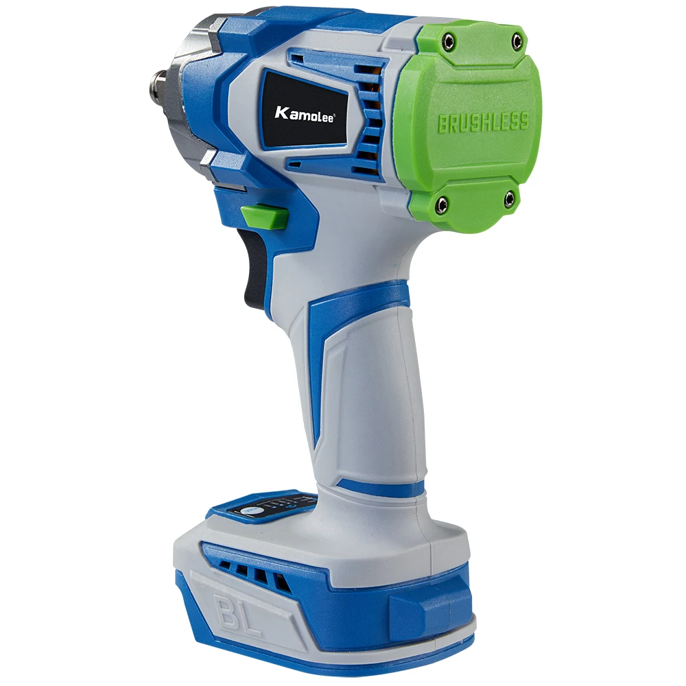 Kamolee 1200N.M Torque Brushless Electric Impact Wrench 1/2 1/4 In Lithium-Ion Battery For Makita 18V Battery 4