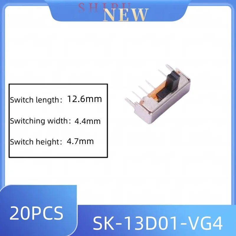 20 Stück Mikro-Netzschalter K3-2235D-K1 K3-2268T SS-23E06-G5 K3-1336D-F1 SK-13D01-VG3 K3-1346E K3-2410D-L1 K3-1346E Schiebeschalter – Detail 15