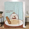 Molang Luxury Throw Blanket for Sofa Decoration Bed Blankets Characters Interior for Home Fluffy Soft Blankets King Size Cobija 3