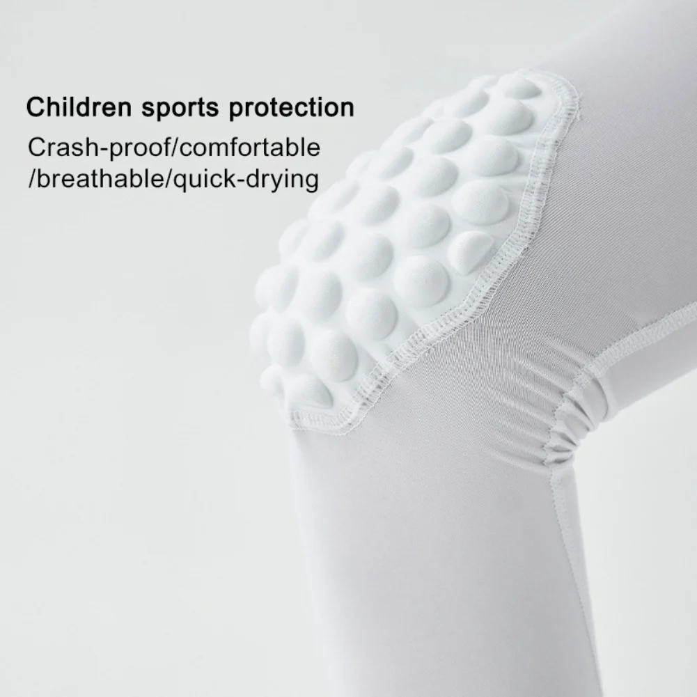 Kids Male Basketball Sport Pants Anti-collision Pants Safety Anti-Collision Basketball Leggings Honeycomb Knee Pad Crash Pant basketball pants
