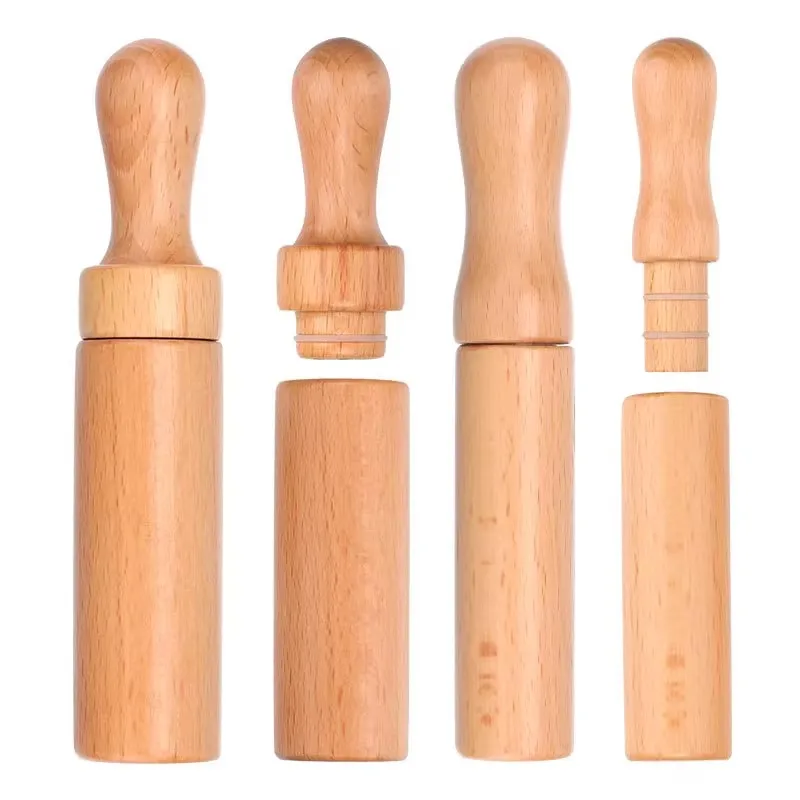 IMZAY Wool Felting Tool without Needls Professional DIY Felt Needles Tool with Wooden Cap for Handmade Craft Work