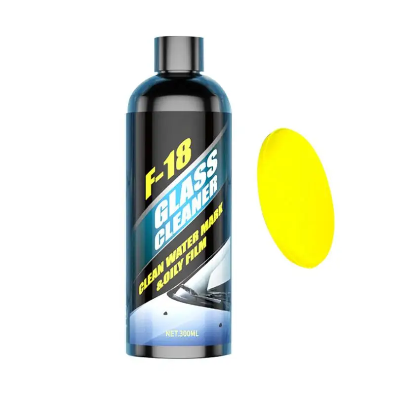 

Car Glass Oil Film Cleaner 300ml Car Window Cleaner Glass Polishing Kit Invisible Glass Cleaner For Auto And Home Remove Water