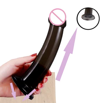 Strap On Realistic Pants For Woman Men Couples Strapon Dildo Panties Silicone Anal Plug Gay Adult Game Sex Toy Products 3