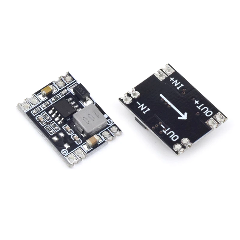 DC-DC 3A 벅 스텝다운 전원 공급 장치 모듈 Arduino 용 5V-12V 24V  5V 3.3V 9V 12V 고정 출력 고전류 LM2596 교체