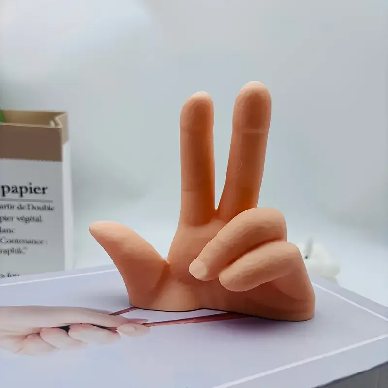 3D 인쇄 게으른 자동차 인테리어 장식, 게으른 손 흔들기, 재미있는 자동차 부품 펜던트, 장난, 유머러스한 자동차 액세서리