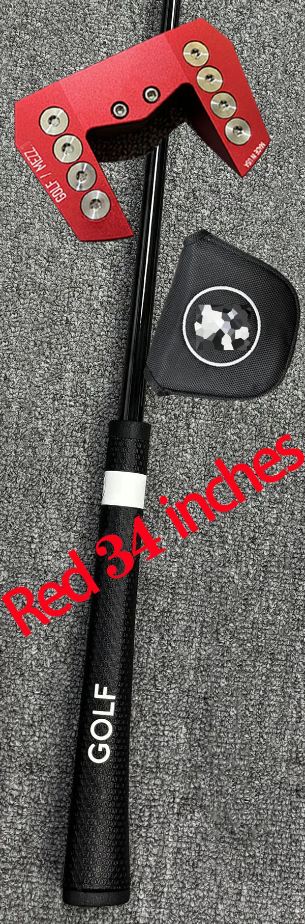 Red 34 inch shaft