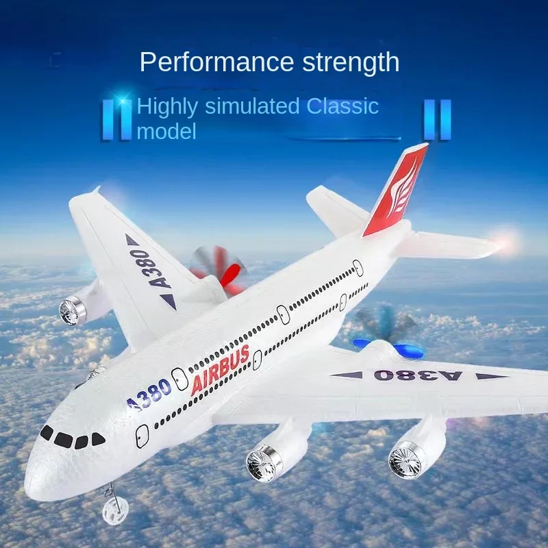 

RC Planes Airbus Electric Aircraft Model Children Boy Toy Glider Crash Resistant Fixed Wing Large Unmanned Aerial Vehicle Model