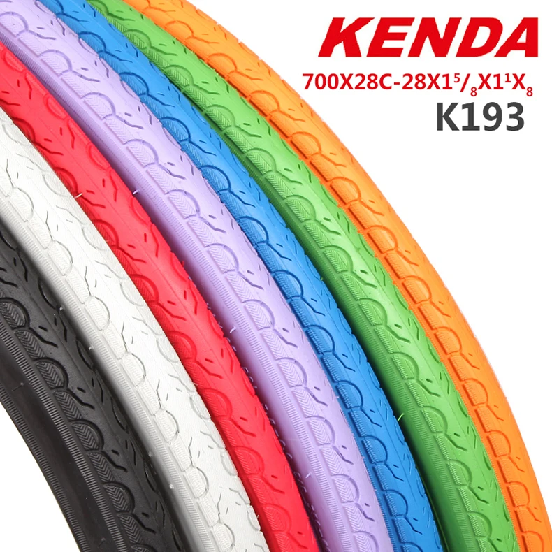 Kenda ban sepeda warna 700 700x28C roda gigi tetap sepeda jalan raya 700C pneu bicicleta ultra ringan 580g anti selip 2 buah AliExpress